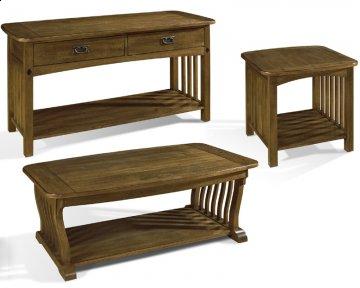 3 PC Craftsman Occasional Table Set