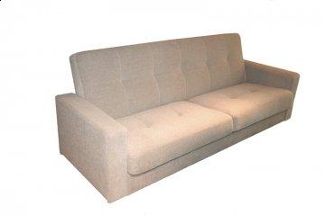 Holland Oatmeal Storage Convertible Sofa