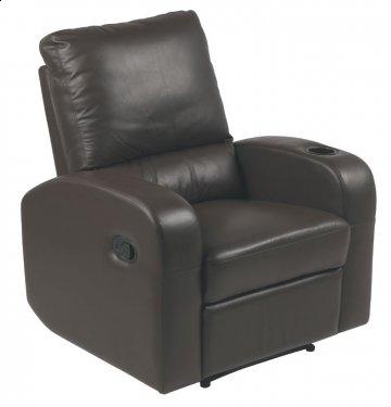 Pisa Coffee REC-525 Series Leather Recliner