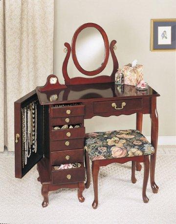 Heirloom Jewelry Armoire Vanity Set