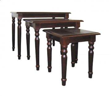 3 PC Blaze Nesting Table Set