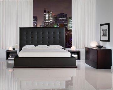 Ludlow II Black Platform Bed