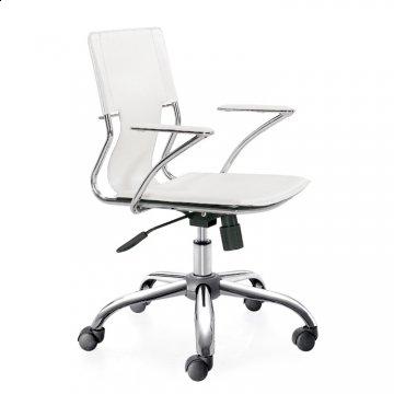 Trafico White Office Chair