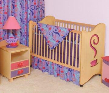 Girl Teaset Baby Crib