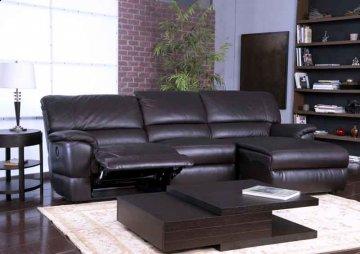 Ferrara Leather Recliner Sectional Sofa