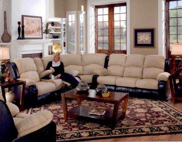 Angelina Recliner Sectional Sofa