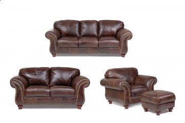 Capri Leather Sofa Set