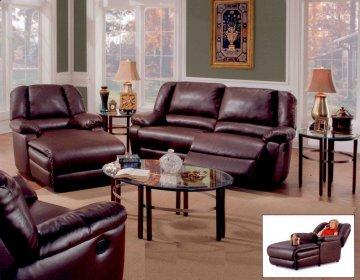 Jesse Leather Recliner Sofa Set